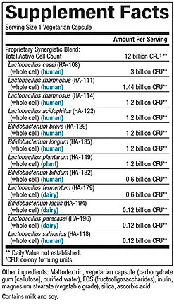 Probiotics Natural Factors, Ultimate Probiotic